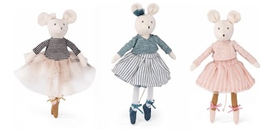 Souris de la petite école de danse Moulin Roty